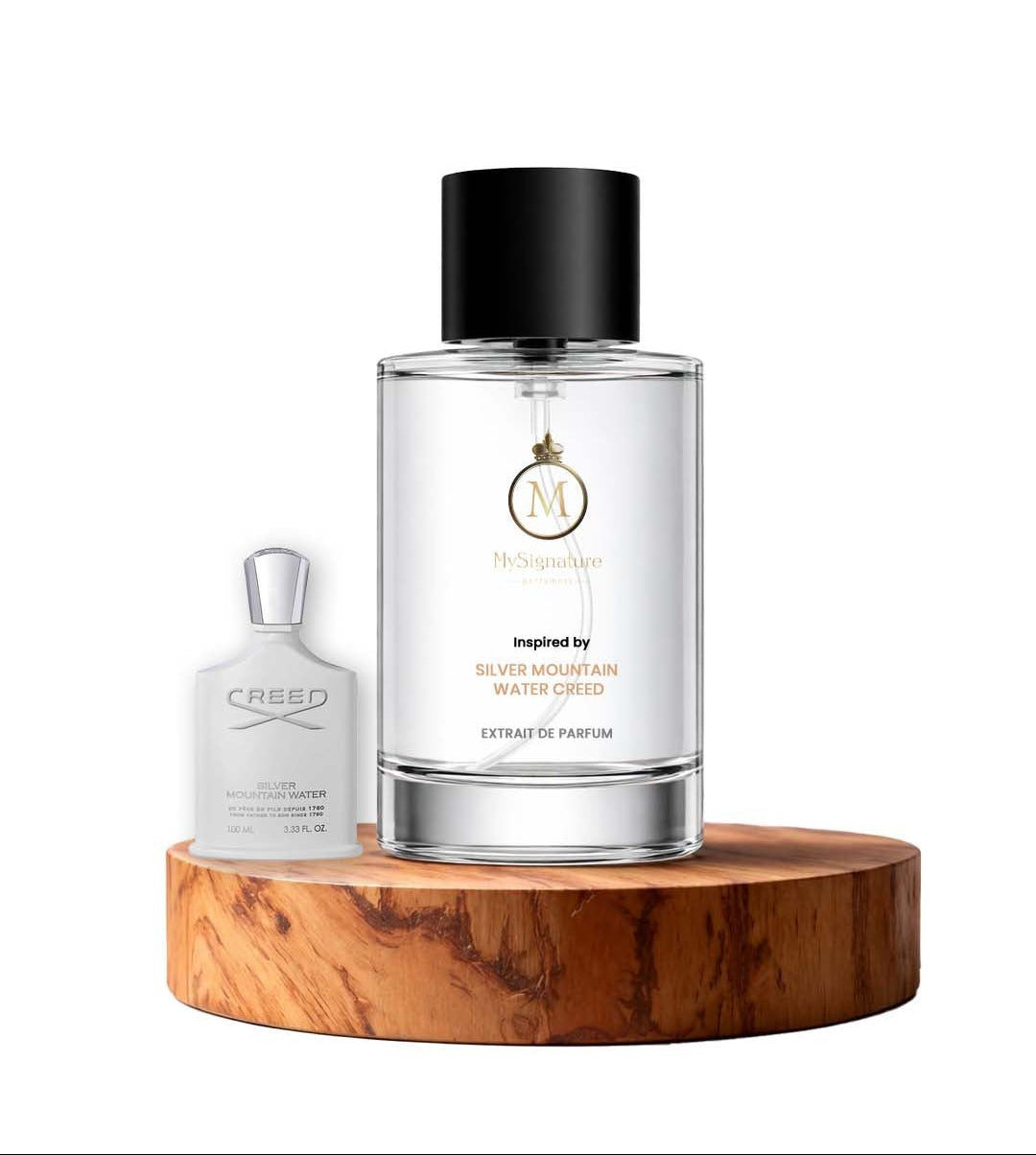 Inspired by Creed Silver Mountain Water – Fresh Aquatic Citrus Perfume | Mysignatureperfumery