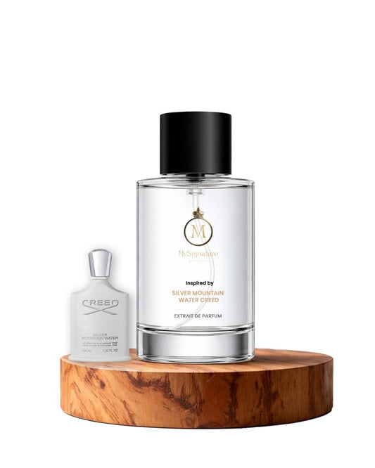 Inspired by Creed Silver Mountain Water – Fresh Aquatic Citrus Perfume | Mysignatureperfumery