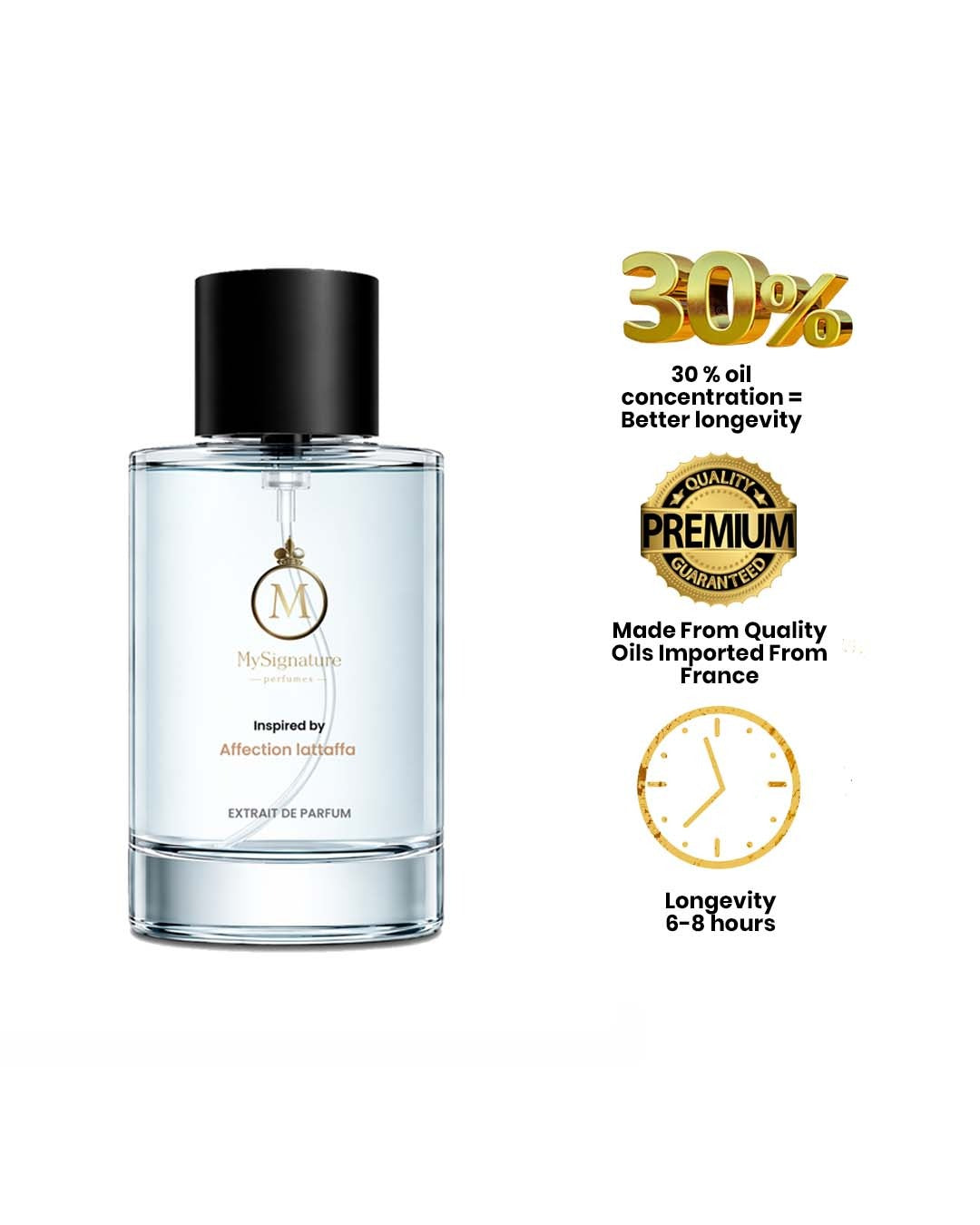 Unisex Sweet Gourmand Perfume Inspired by Lattafa Affection | Mysignatureperfumery